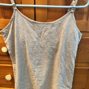 Maternity nursing tank top